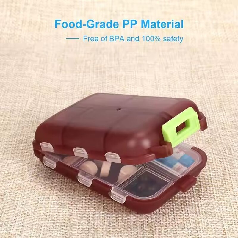 Pill Organizer Manufacturer - OEM Portable PP Foldable Weekly Pill Case