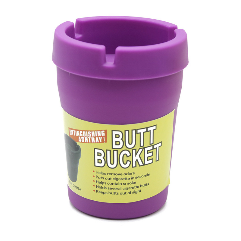 Car Ashtray Supplier - OEM Customized Logo Glow Funnel-Type Ashtray