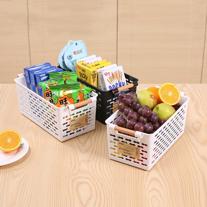 Storage Basket Supplier - OEM Plastic Rectangle Snack Sundries Box