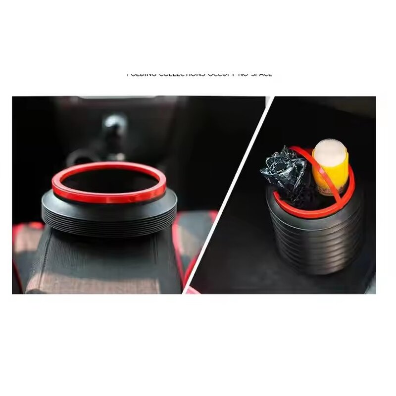 Portable Car Trash Can Factory - OEM 4L Foldable Plastic Bucket Dust Bin