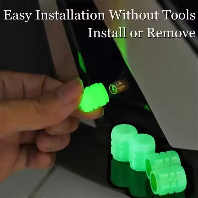 Tire Valve Cap Manufacturer - OEM ABS Luminous Protective Screw Cap