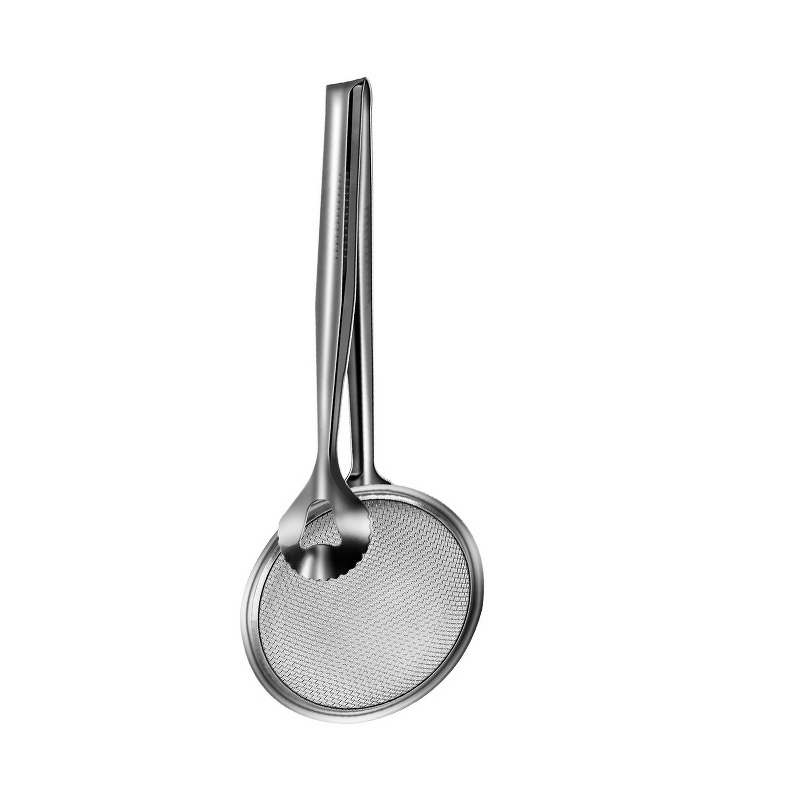 Stainless Steel Scoop Factory - OEM 2 in 1 Food Scoop Oil Filter Clip