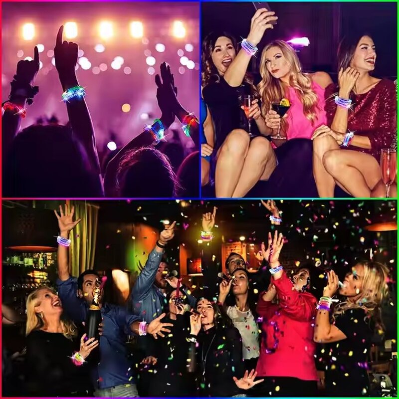 LED Bubble Bracelet Manufacturer - OEM Flash Glowing Wristband Concert Prop