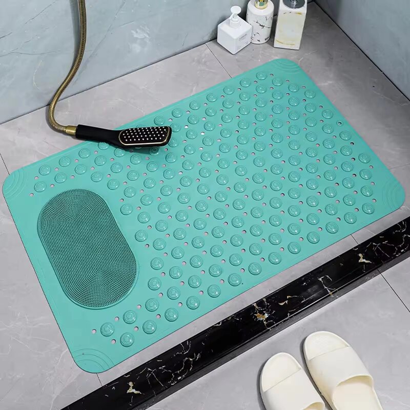 Bath Mat Supplier - OEM Non-Slip PVC Suction Cups Shower Mat
