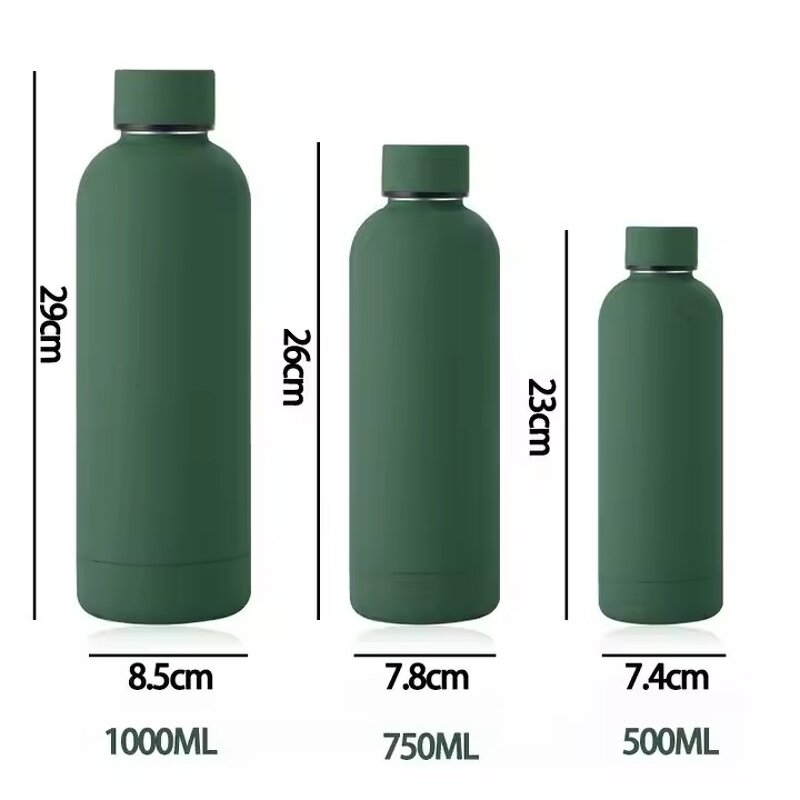 Stainless Steel Water Bottle Supplier - OEM Custom Logo 350-750ml Vacuum Bottle