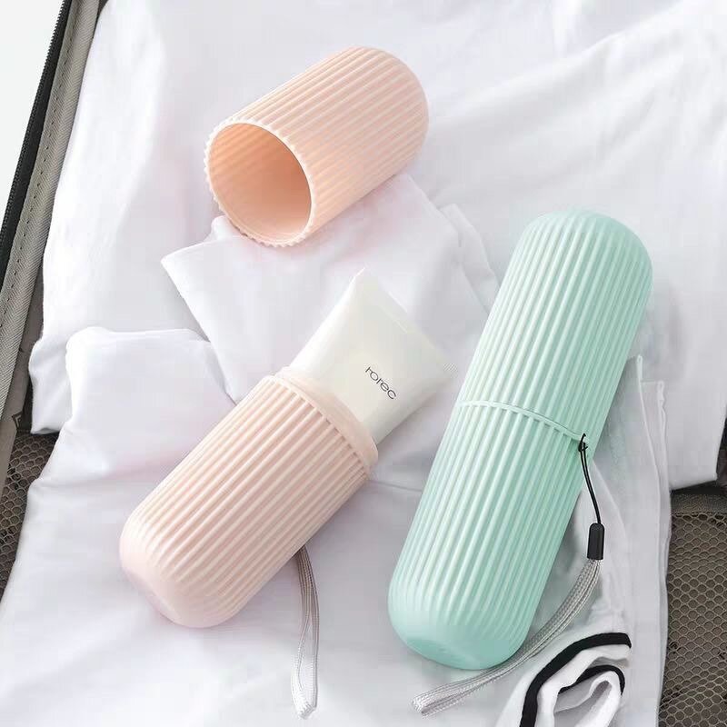 Toothbrush Container Supplier - OEM Portable Plastic Travel Storage Case