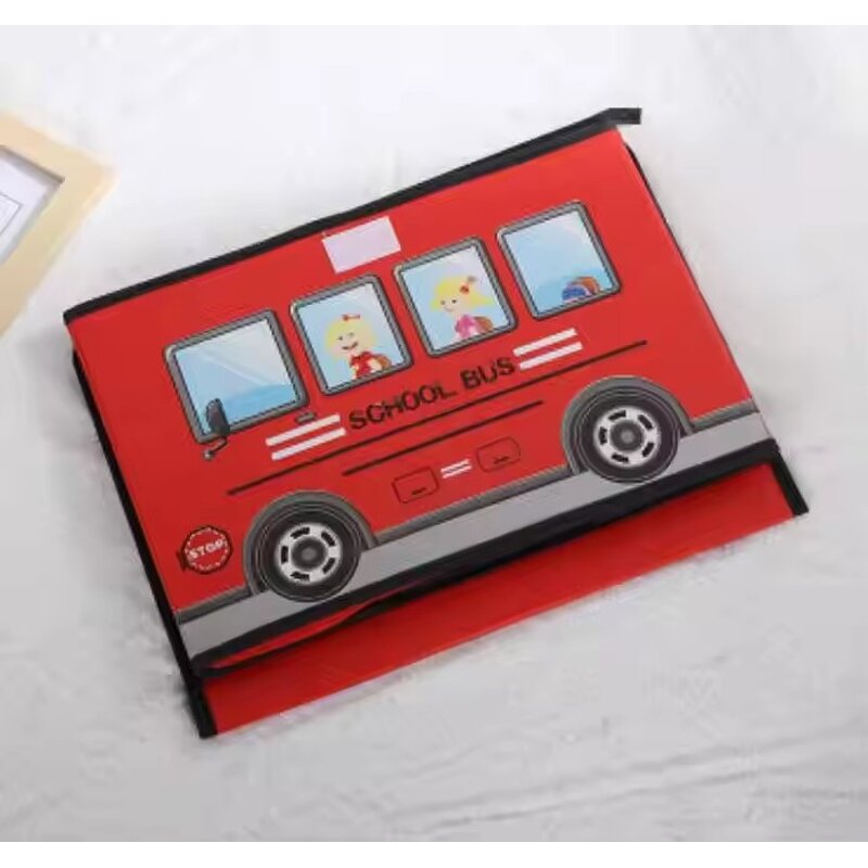 Kids Storage Box Manufacturer - OEM Hot Sale Cartoon Car Shape Dustproof Bin