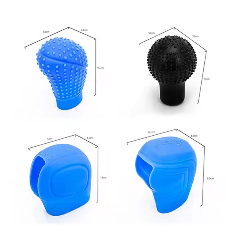 Car Shift Cover Supplier - OEM Custom Logo Silicone Handbrake Cover