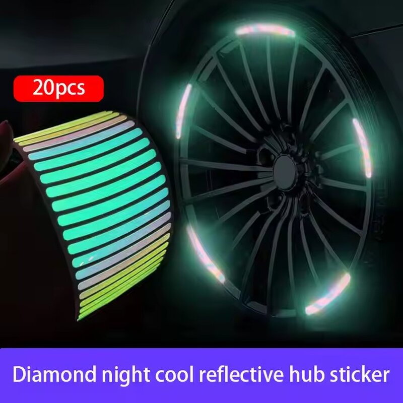 Hub Sticker Supplier - OEM Universal Luminous Wheel Styling Stickers
