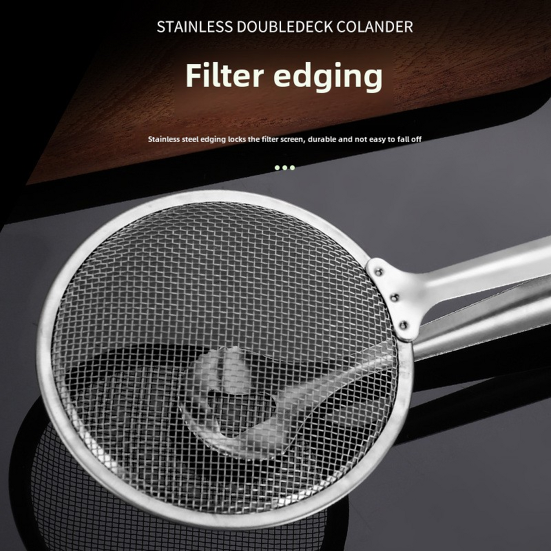 Stainless Steel Scoop Factory - OEM 2 in 1 Food Scoop Oil Filter Clip