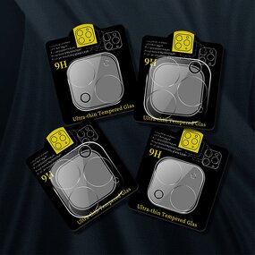 iPhone Lens Protector Manufacturer - OEM Silk Screen Clear Tempered Glass