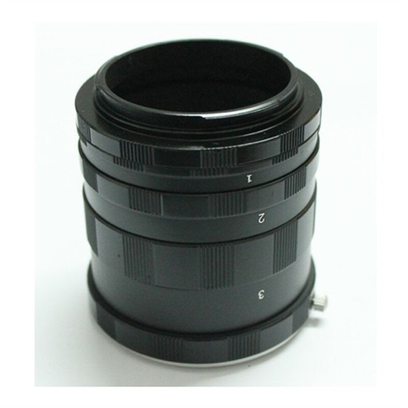 Macro Extension Tube Set Factory - OEM 3 Ring Metal for Canon DSLR