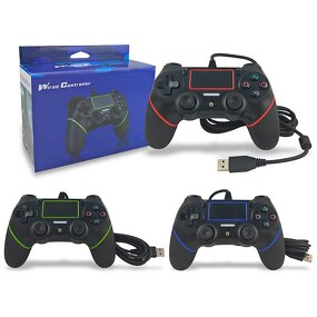 PS4 Game Controller Manufacturer - OEM Wired Dual Vibration USB