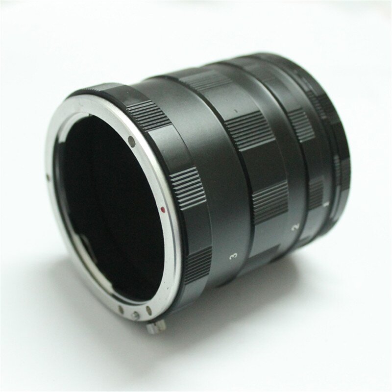 Macro Extension Tube Set Factory - OEM 3 Ring Metal for Canon DSLR