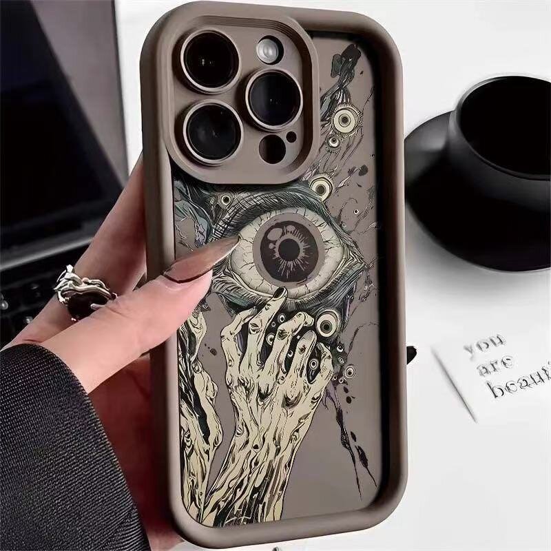 iPhone Phone Case Manufacturer - OEM Wholesale Devil's Eye Ladder TPU