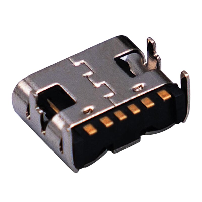 USB-C Connector Manufacturer - OEM 6pin SMD SMT Female Socket