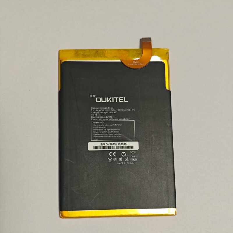 Phone Battery Factory - OEM Original 6000mAh for OUKITEL K9