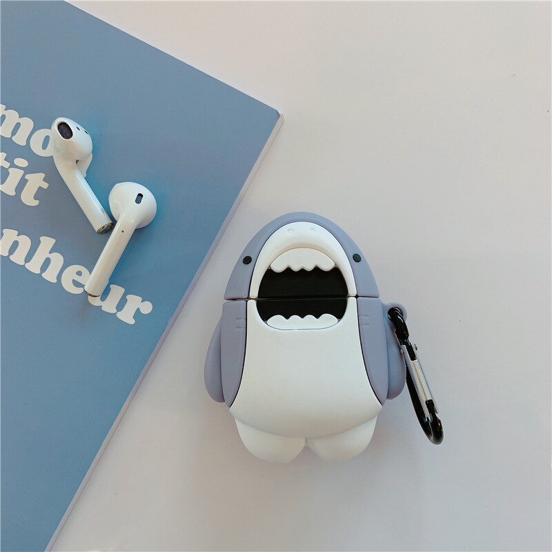 AirPods Pro Case Factory - OEM 3D Big Shark Cartoon Funny Style