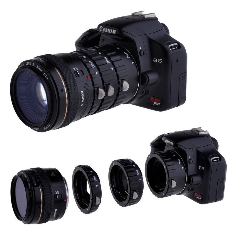 Macro Extension Tube Manufacturer - OEM for Canon DSLR AF Auto Focus