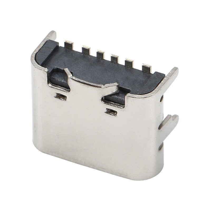 USB-C Connector Manufacturer - OEM 6pin for Huawei Samsung PCB