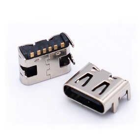 USB-C Connector Manufacturer - OEM 6pin SMD SMT Female Socket