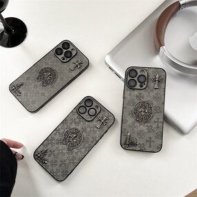 iPhone Case Factory - OEM 3D Luxury Metal Cross Fashion Street