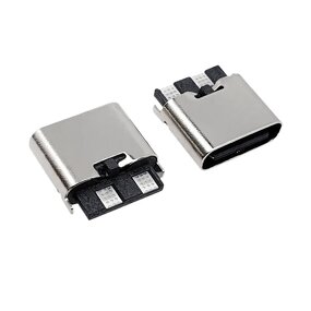 USB Type-C Socket Manufacturer - OEM 2 Pin Female Charging Port