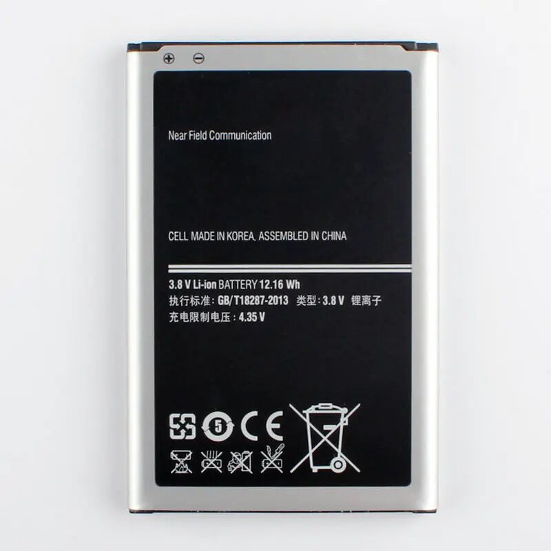 Mobile Phone Battery Manufacturer - OEM B800BC 3200mAh for Note 3