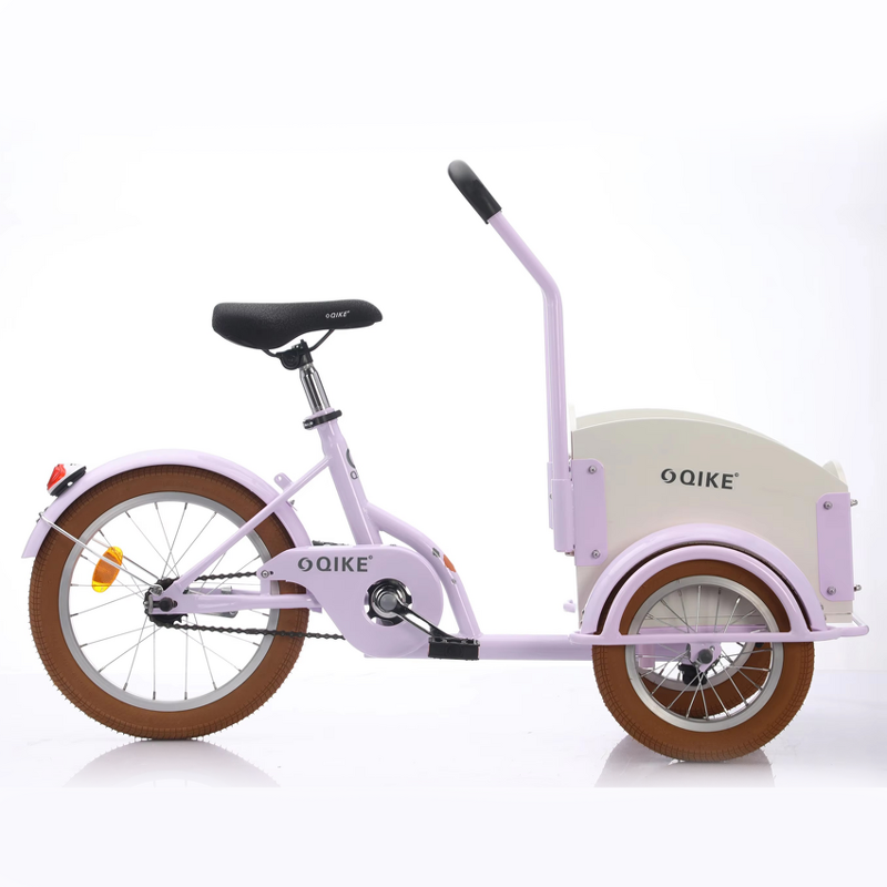 16 Inch Cargo Bike Supplier - OEM 2025 Hot Sale Kids Tricycle Wooden Box