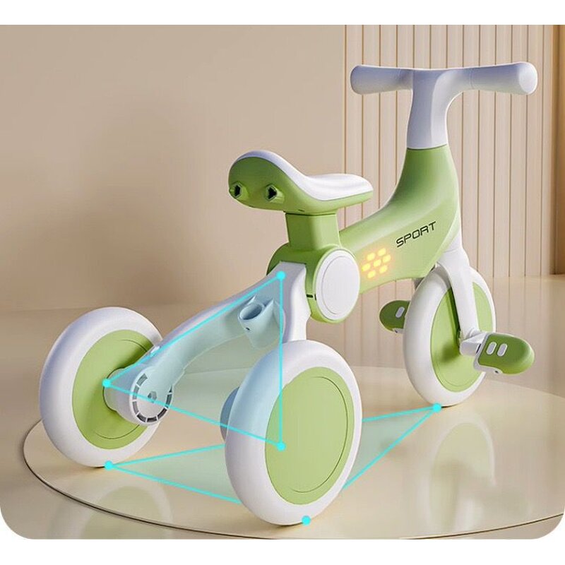 Children Balance Tricycle Supplier - OEM 3 in 1 Car with Push Handles Bike