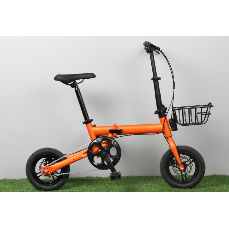 Ultra Light Folding Bike Supplier - OEM High Quality 15 Inches Carbon Steel