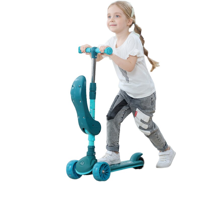 Child Folding Scooter Supplier - OEM Height-adjustable 3 Wheel Kick Scooter