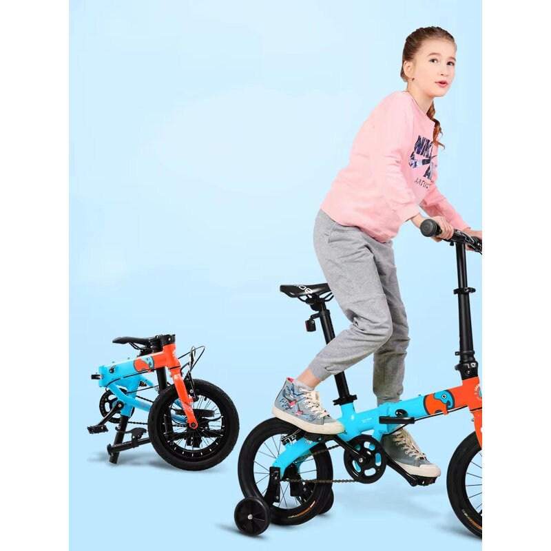 14 Inch Folding Bicycle Factory - OEM 2025 New Ultralight Kids Cycle