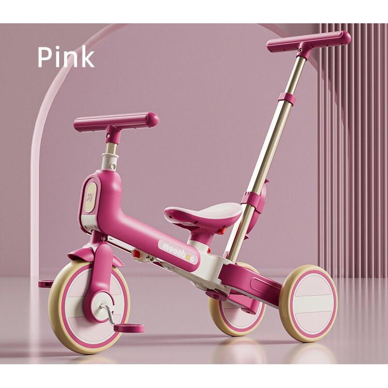 Folding Kids Tricycle Manufacturer - OEM Hot-selling 4 In1 Baby Balance Bike