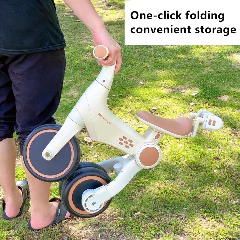 Children Balance Tricycle Supplier - OEM 3 in 1 Car with Push Handles Bike