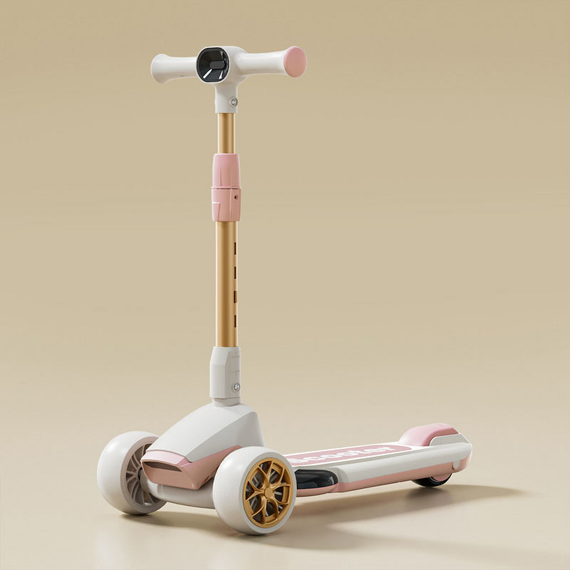 Adjustable Height Child Scooter Supplier - OEM Led for Kids Baby Min Scooter