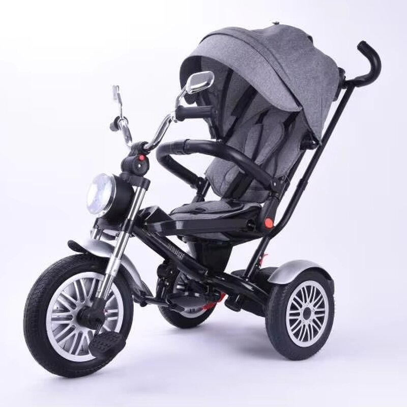 Children Bike Umbrella Tricycle Factory - OEM Kids 3 Wheel With Push Bar