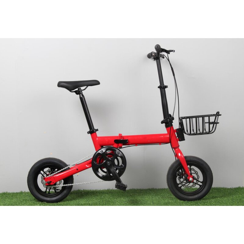 Ultra Light Folding Bike Supplier - OEM High Quality 15 Inches Carbon Steel