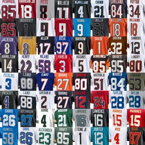 American Football Jerseys Manufacturer - OEM All Teams Stitched In Stock