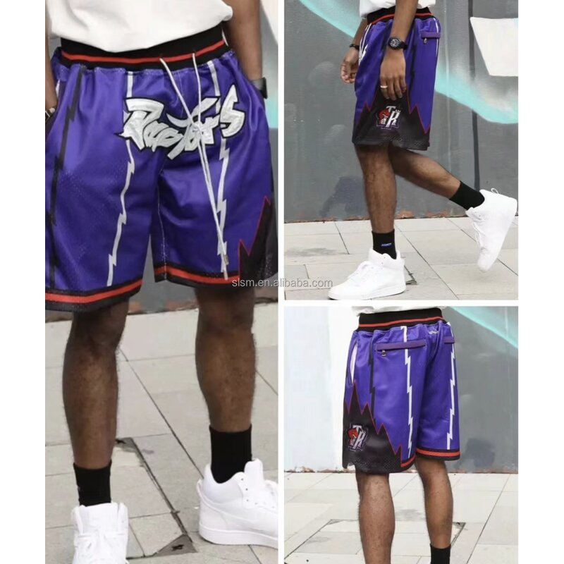 Basketball Shorts Manufacturer - OEM Wholesale Stitched Retro Mesh