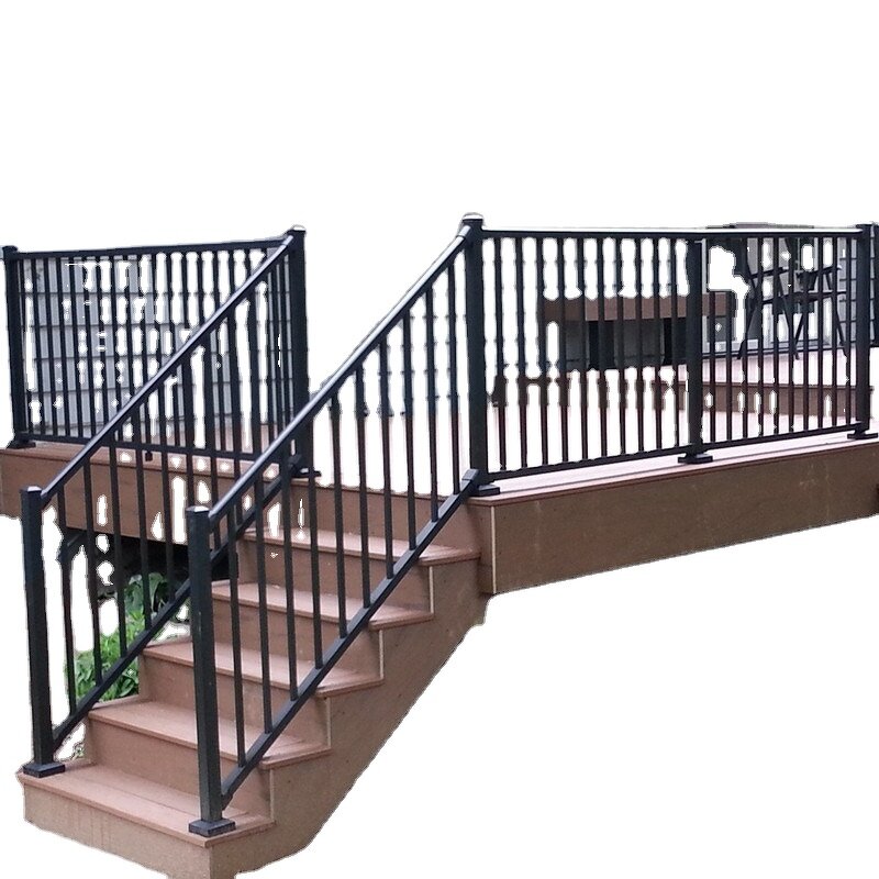 Aluminum Deck Railing System Factory - OEM Wholesale Balcony Stair Outdoor