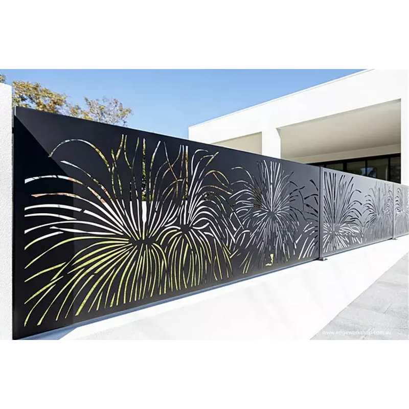 Laser Cut Metal Fencing Manufacturer - OEM Easily Assembled Outdoor Decorative Wall