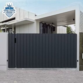Modern Style Aluminum Fence Supplier - OEM High Quality Customized Assembled Privacy