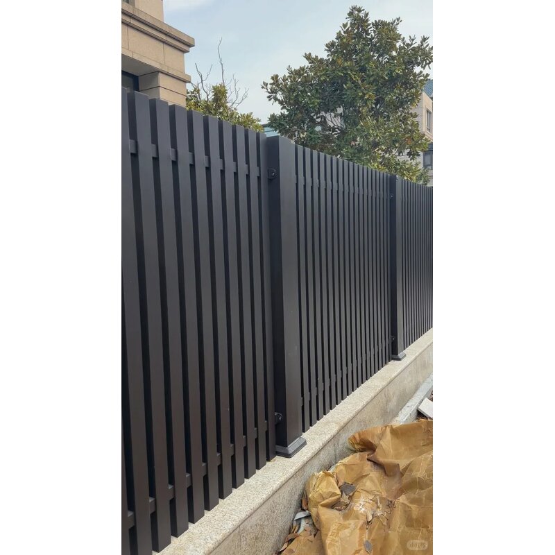 3D Garden Fencing Factory - OEM Factory Direct Modern Aluminium Blade