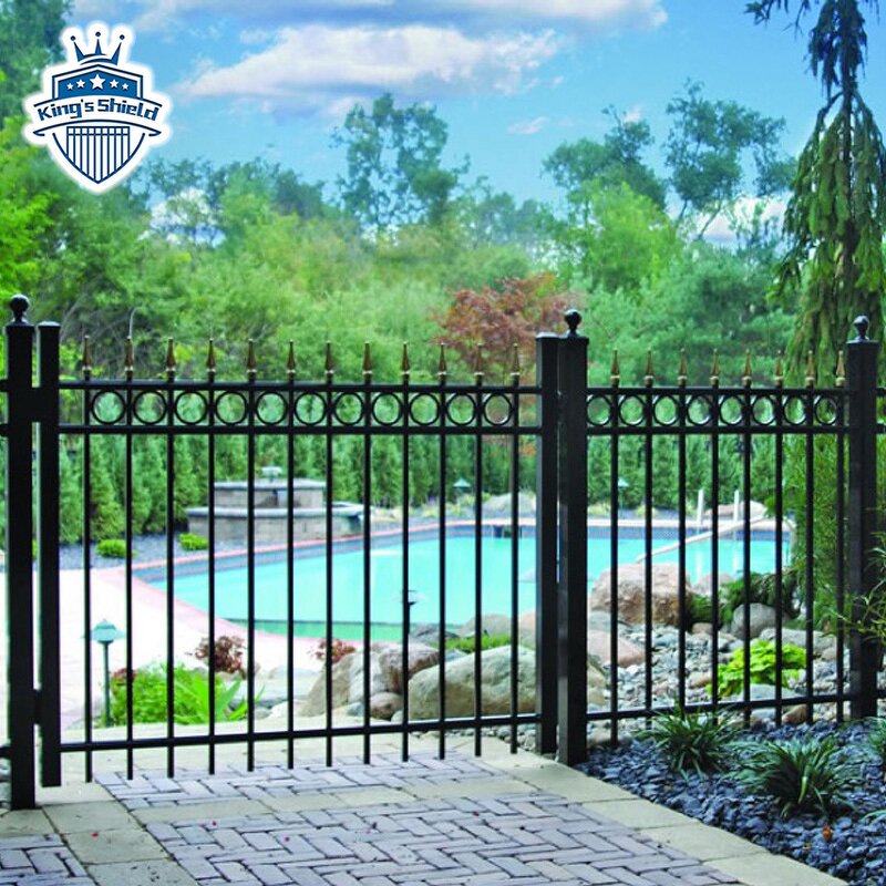 Wrought Iron Fence Factory - OEM Wholesale Used Steel Fence Panel Designs