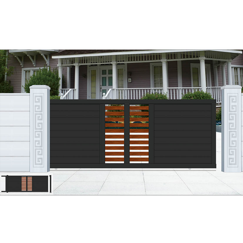 Automatic Sliding Gate Factory - OEM Outdoor Main Security Door for Houses