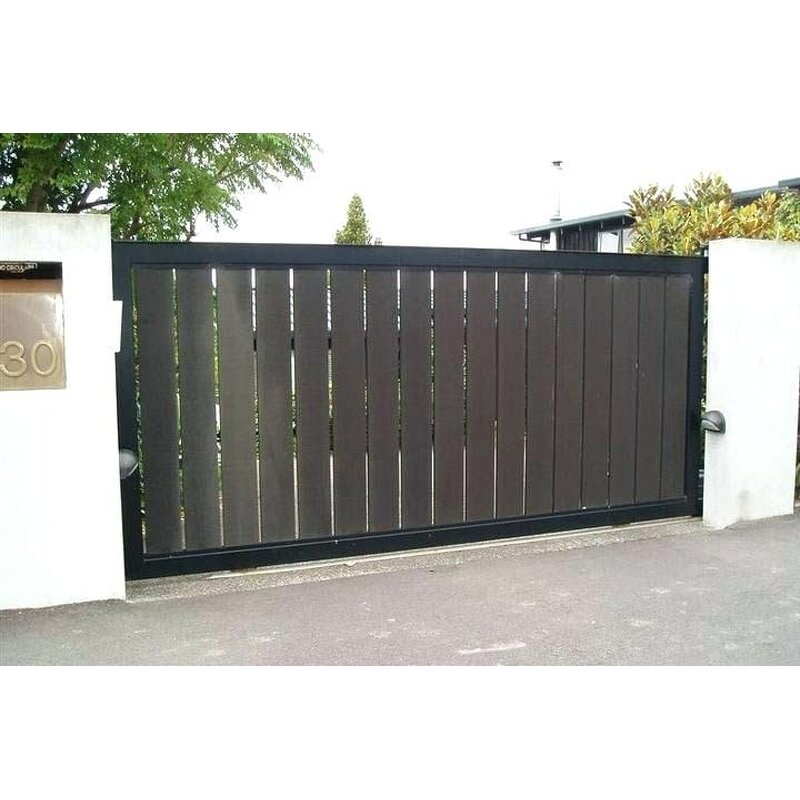 Automatic Sliding Gate Factory - OEM Outdoor Main Security Door for Houses