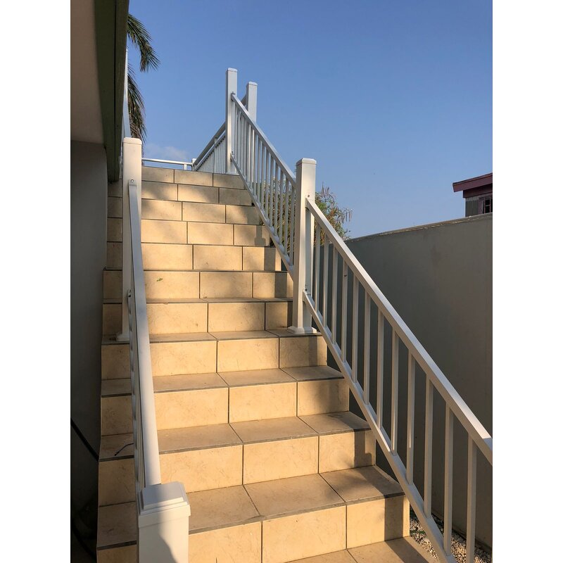 Modern Metal Railings Supplier - OEM Outdoor Aluminum Balcony Stair Deck