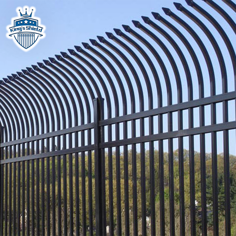 Wrought Iron Garden Fence Factory - OEM Manufacturer Picket Spear Top Fencing