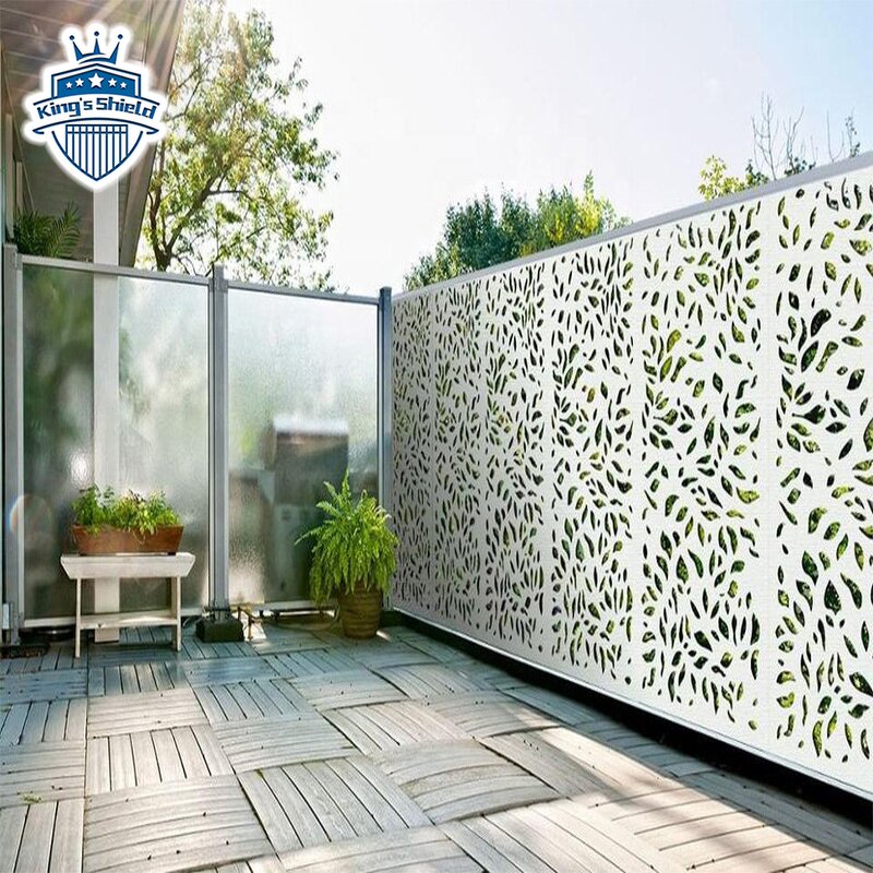 Aluminum Laser Cut Panels Manufacturer - OEM Decorative Anti Climb Privacy Fence